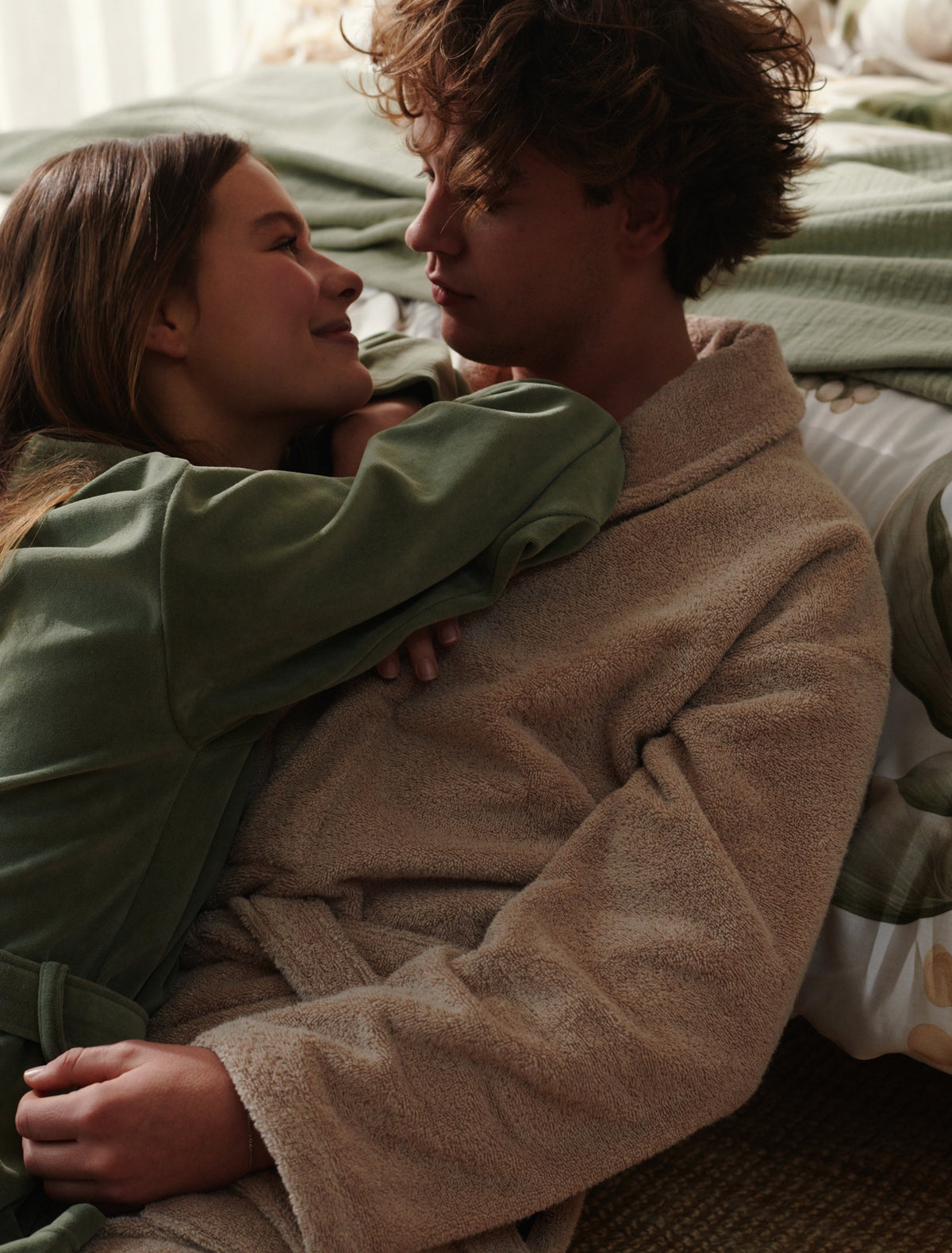 VOGUE badjas | smoke green