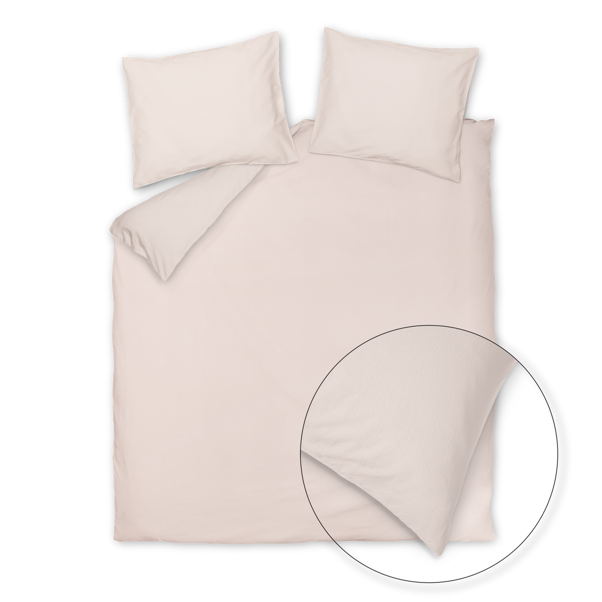 Cotton Breeze dekbedovertrekset | stone