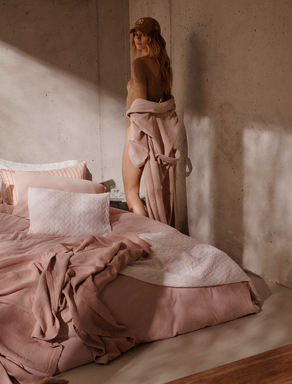 PURE 89 dekbedovertrekset | sepia pink
