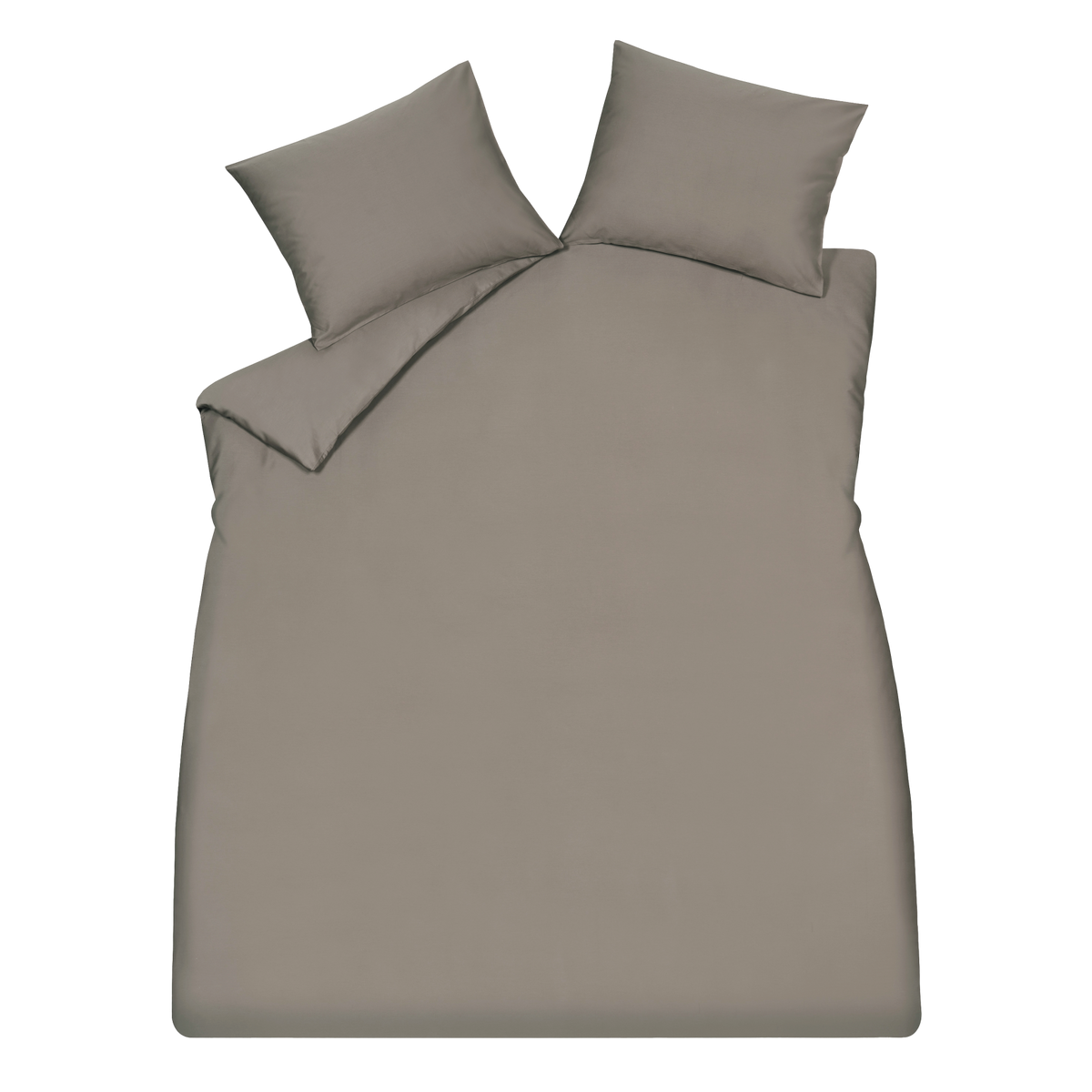SATIN LUXE XL dekbedovertrekset | espresso