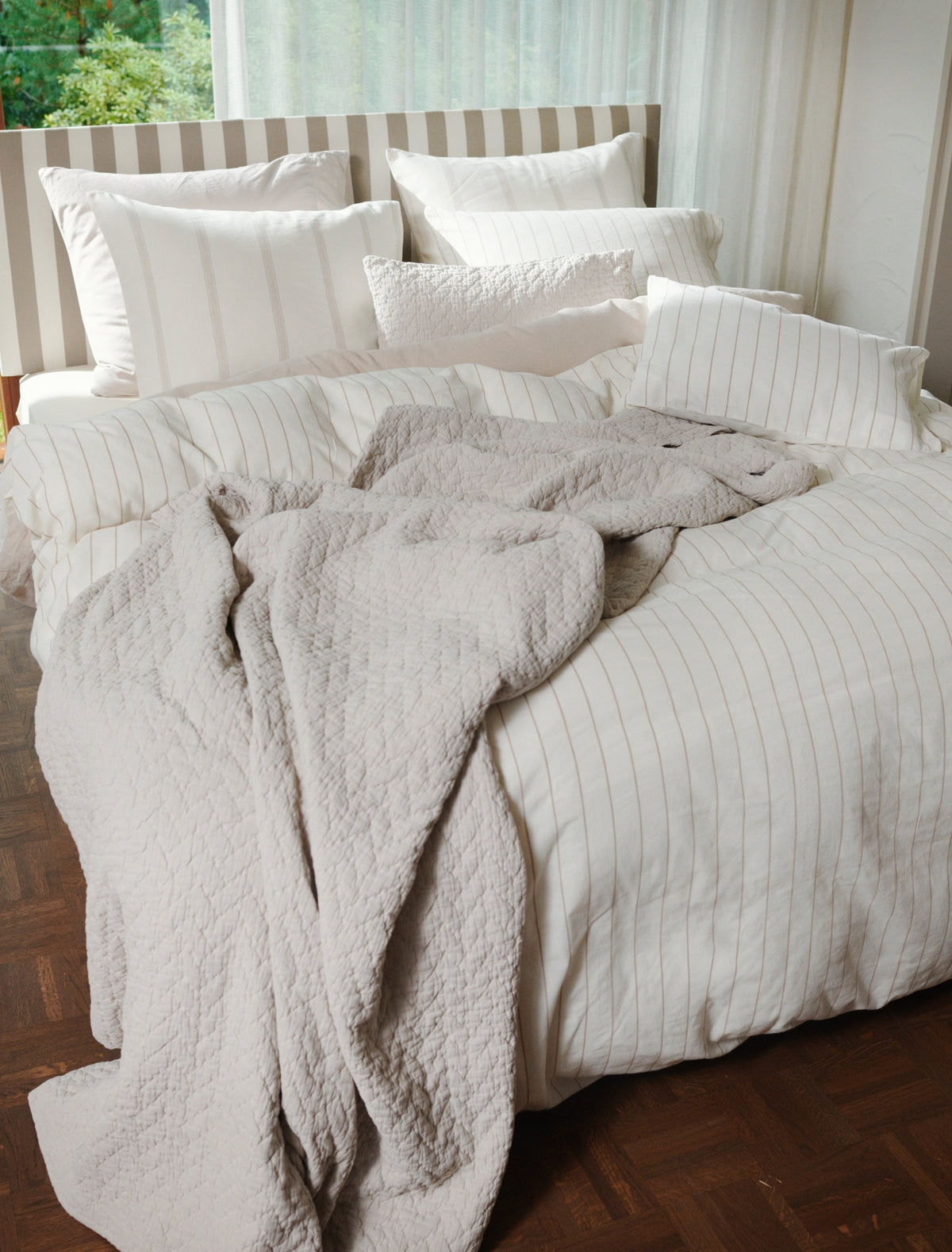 PURE SAND dekbedovertrekset | offwhite