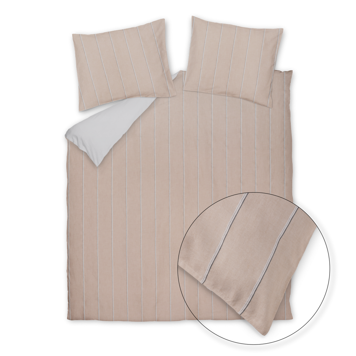 PURE LINEA XL dekbedovertrekset | blush