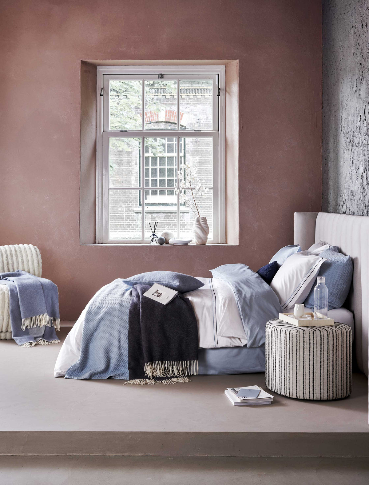 PURITY 87 XL dekbedovertrekset | dusty blue