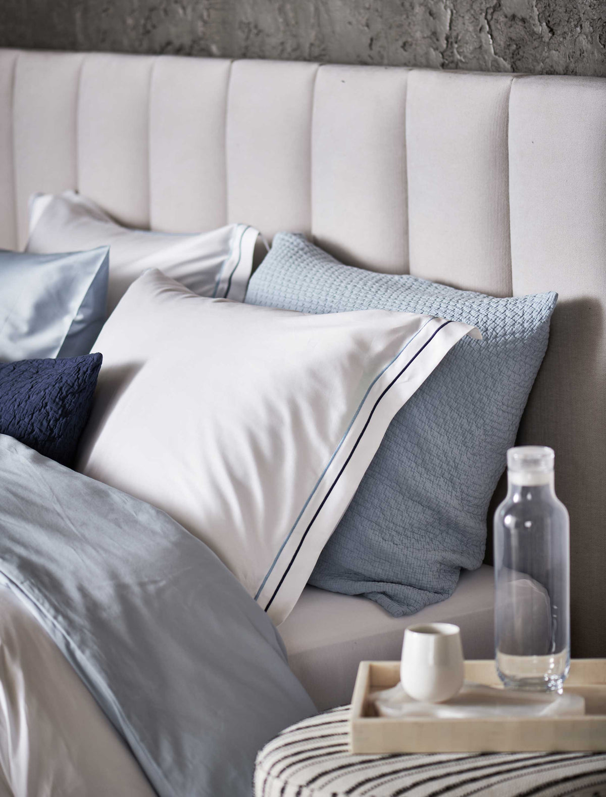 PURITY 87 XL dekbedovertrekset | dusty blue