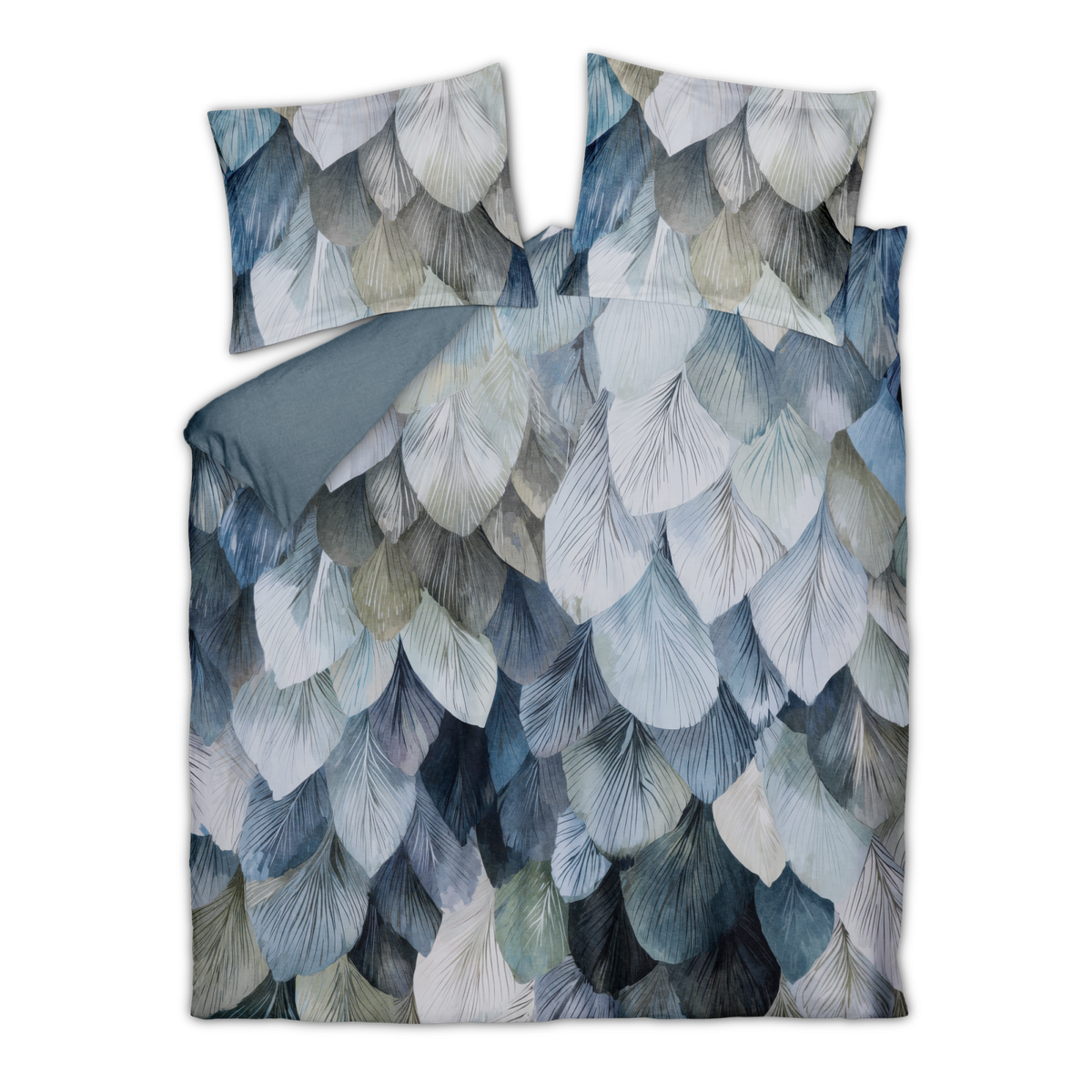 DAWNPETAL dekbedovertrekset | faded denim