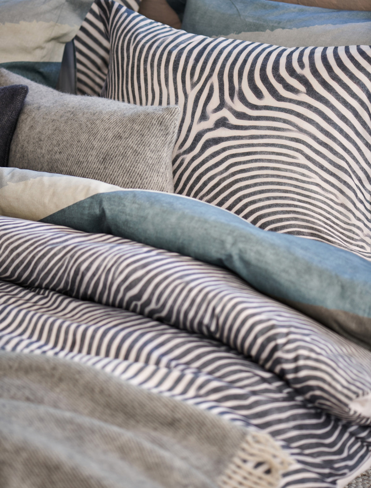 DUNE dekbedovertrekset | faded denim