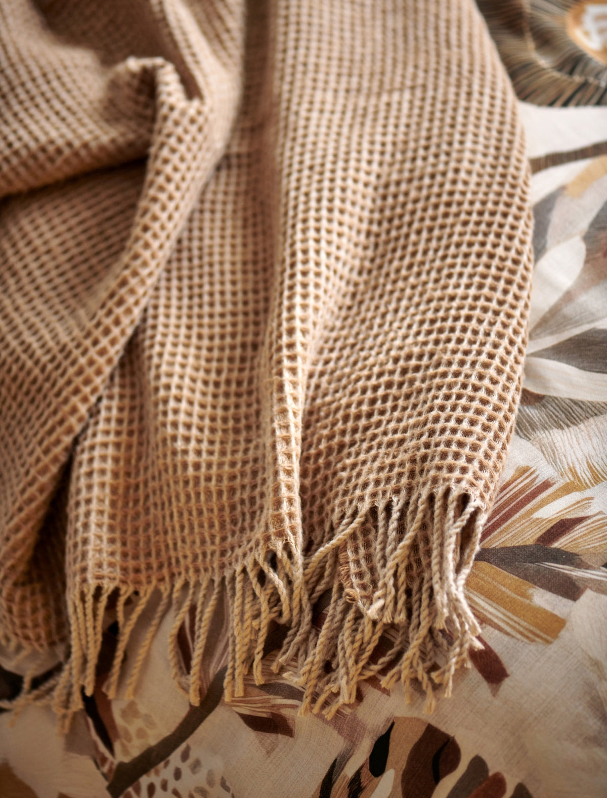 HOME 95 PLAID | soft tan