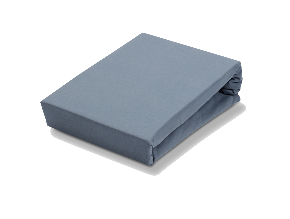 JERSEY SOFT 120 topper hoeslaken | dusty blue