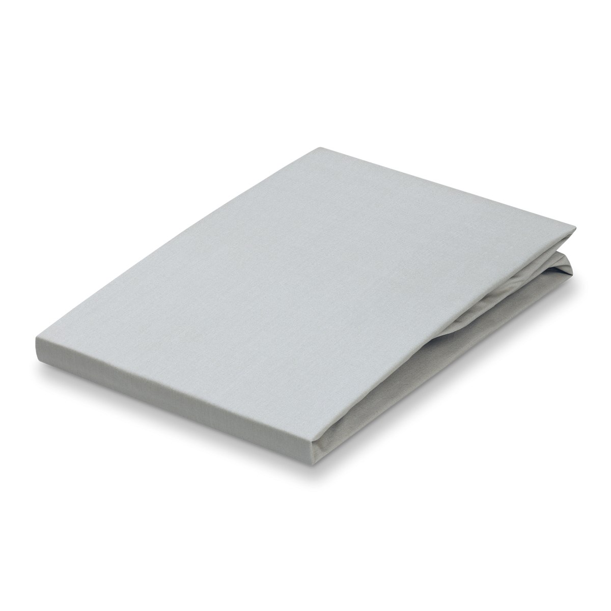 PERCALE kussensloop glad | silver grey