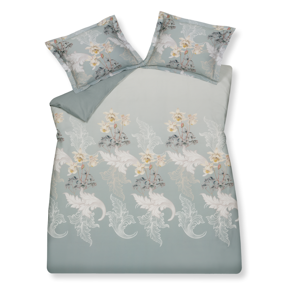 SERENA dekbedovertrek | pearl blue